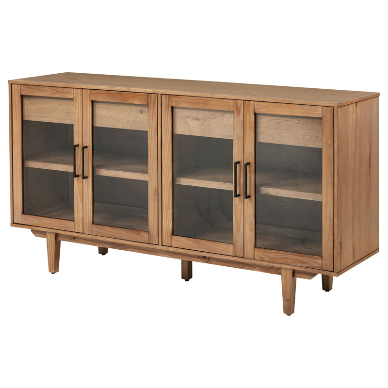 Buffet 4 portes Breslin, Brun