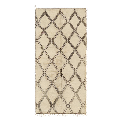 One-of-a-Kind 6’10”x13’11” Hand Knotted Area Rug