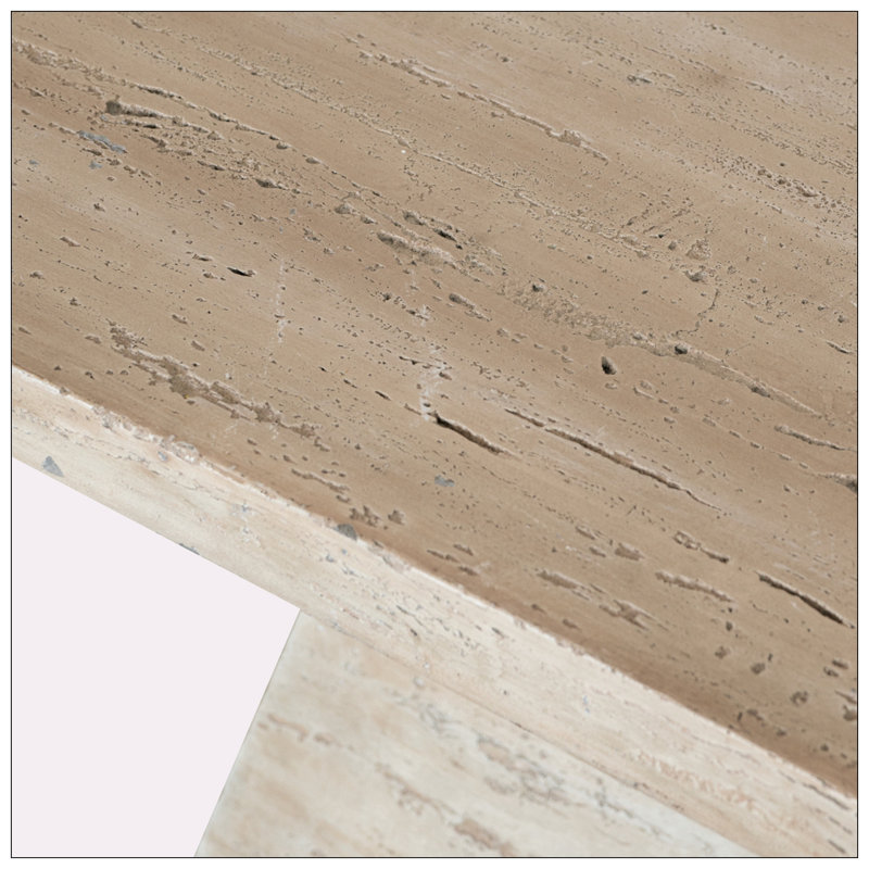 Buncie Dining Table, Cream