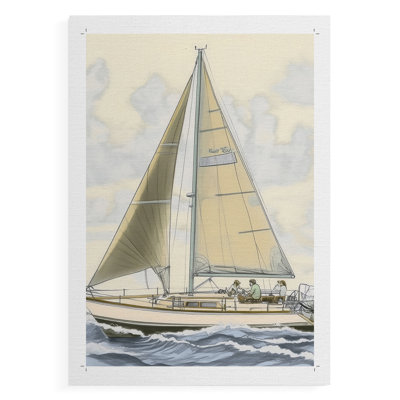 NAUTICAL Series Cxxiv - Impression sur toile seulement - non encadrée