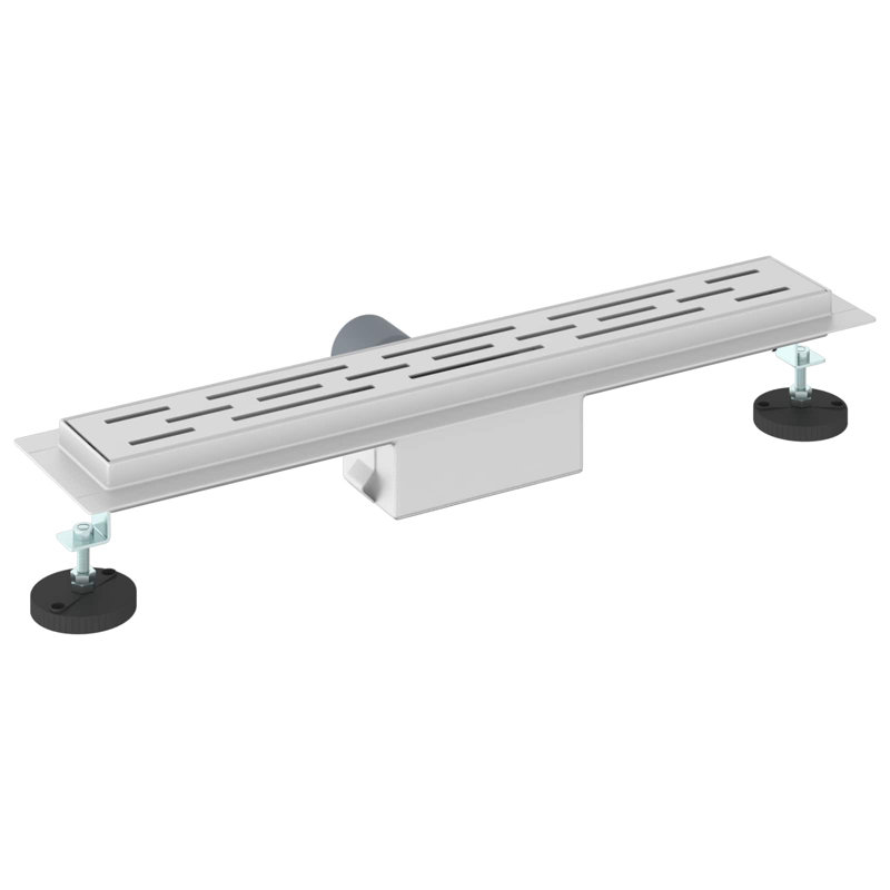  Shower Drain Height Adjustable Stainless Steel 304 Modern Rectangular