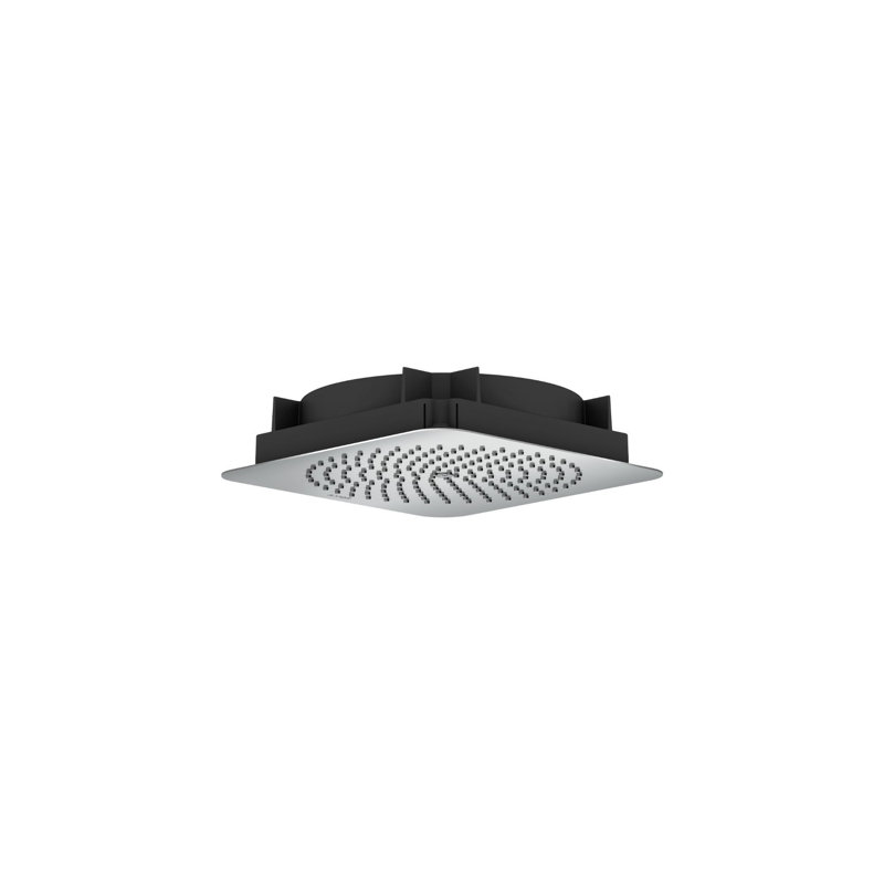 AXOR Citterio C Showerhead 270 Square 1-Jet Flush Ceiling, 2.5 GPM, Chrome