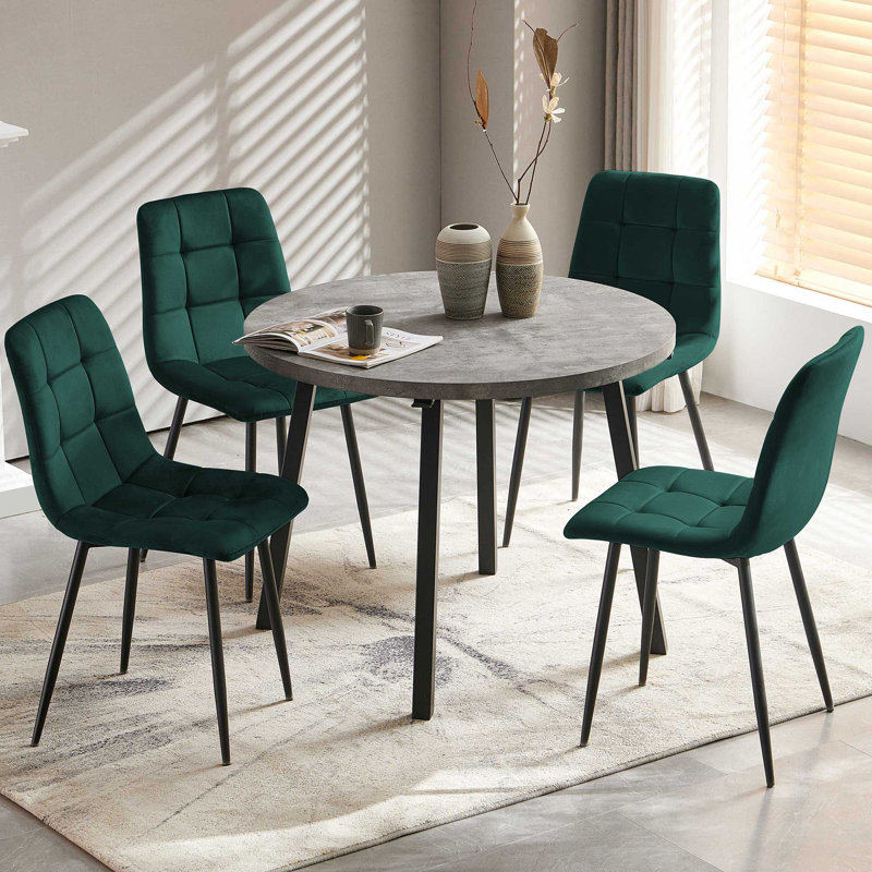 Santiago 5 - Piece Dining Set, Green