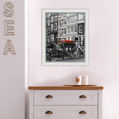 Roseville White Wood Picture Frame