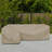 Kiel Heavy Duty Waterproof L Shaped Patio Sofa Cover, 3-Sear Sectional Cough Covers for Living Room-86163202-86163203