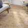 Marblehead Viscose Oriental Rug in Gold