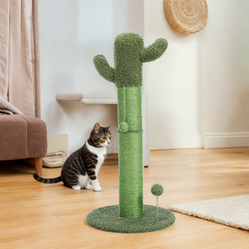 Grattoir 34 "Connard Cactus, Vert, H 33,5 po x l 15,7 po x P 15,7 po