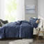 Ensemble d'édredon en velours simple / simple TG avec coussin décoratif-119922391-119922394