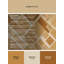 Soft Plush Buschwick Flatbread Global Inspired Block Print Area Rug in Beige – Beige Binding-1676096732