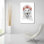 Art mural en verre épique «Festival Lion» par Balazs Solti, 24 po x 36 po