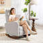 Solid Wood Rocking Chair-1049937727