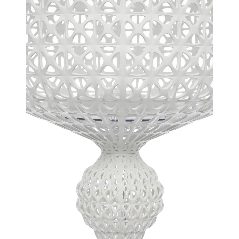 Lampe sur pied à DEL KABUKI, Blanc