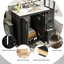 Ensemble de meuble-lavabo 36 po avec lavabo en céramique, armoire de rangement en bois massif, ensemble de meuble-lavabo autoportant avec 3 tiroirs et portes à fermeture douce-115898398