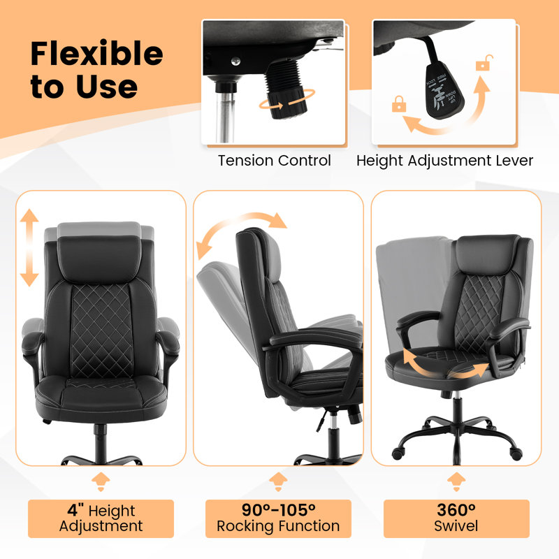 Ebern Designs Treynor Executive Chair