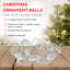 Ensemble de 24 boules décoratives à remplir