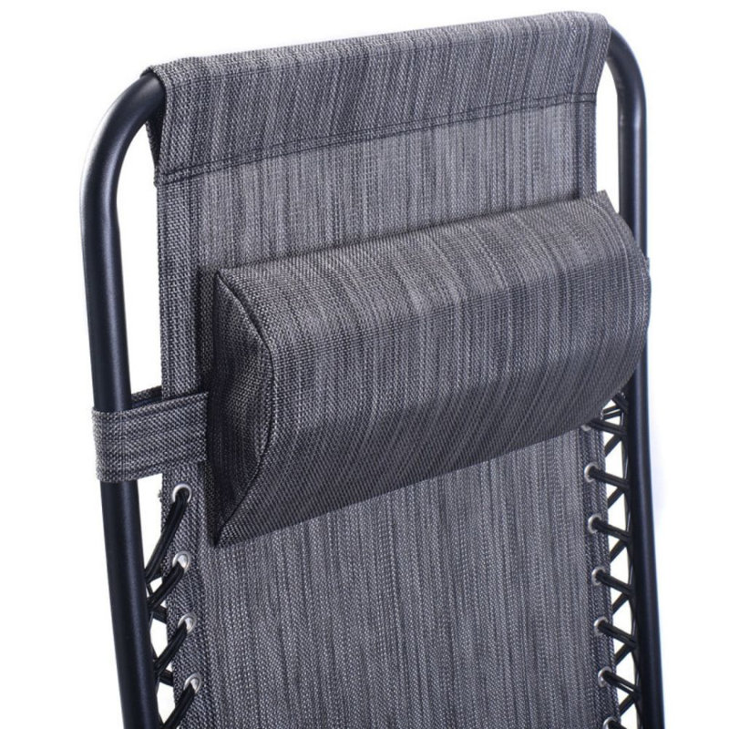 Chaise pliante zéro gravité Bengt, Brun