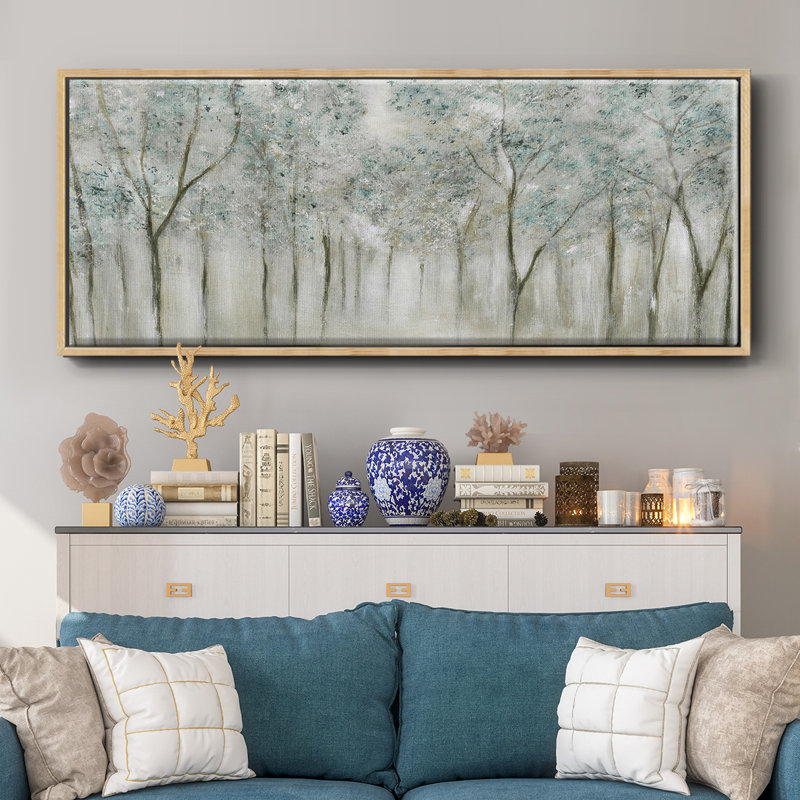 «Neutral Spring», reproduction sur toile, Naturel, H 20 po x l 50 po x P 1,5 po