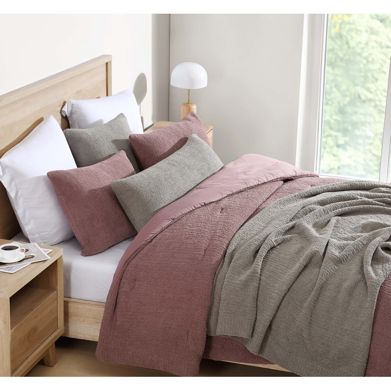 Snug Standard Comforter, King Comforter, Rose