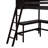 Modern Loft Bed with Built-In Desk and Storage Shelves-1218722550-1218722547