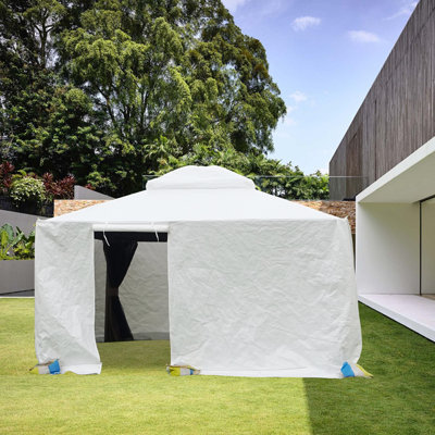 Housse universelle d'hiver pour mur latéral de pavillon de jardin