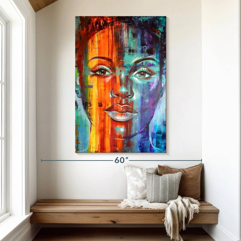 Leisha Sibongile, 51" H x 34" W
