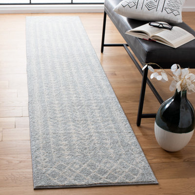 Tapis gris clair / ivoire Dickinson Southwestern