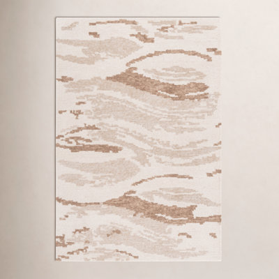 Hand-Tufted Abstract Wool Rug