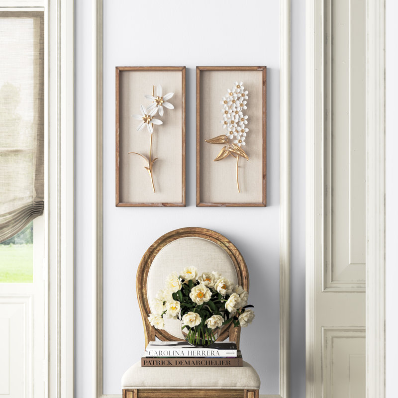 Flower Wall Décor Set