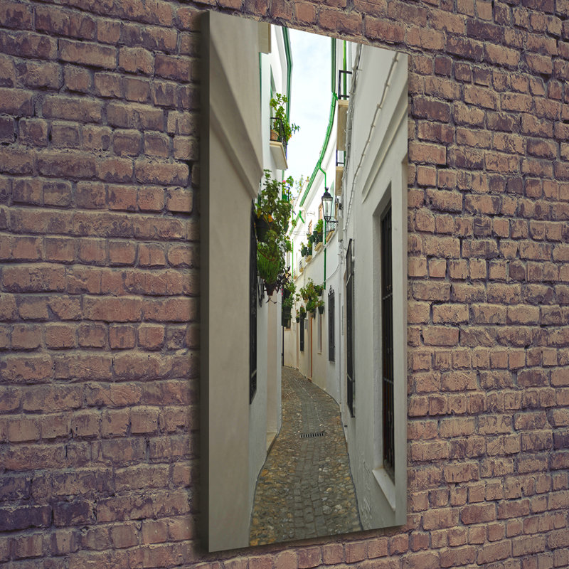 Streets Of Andalusia - Wrapped Canvas Print