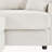 72.8" Upholstered Loveseat Sofa With Ottoman-734669185