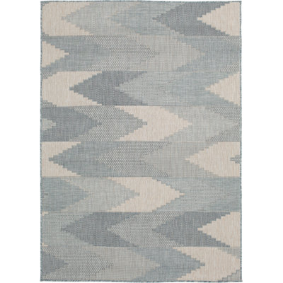 Tapis intérieur / extérieur gris Ramsey