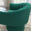 Aketza Velvet Swivel Barrel Chair-2123254886