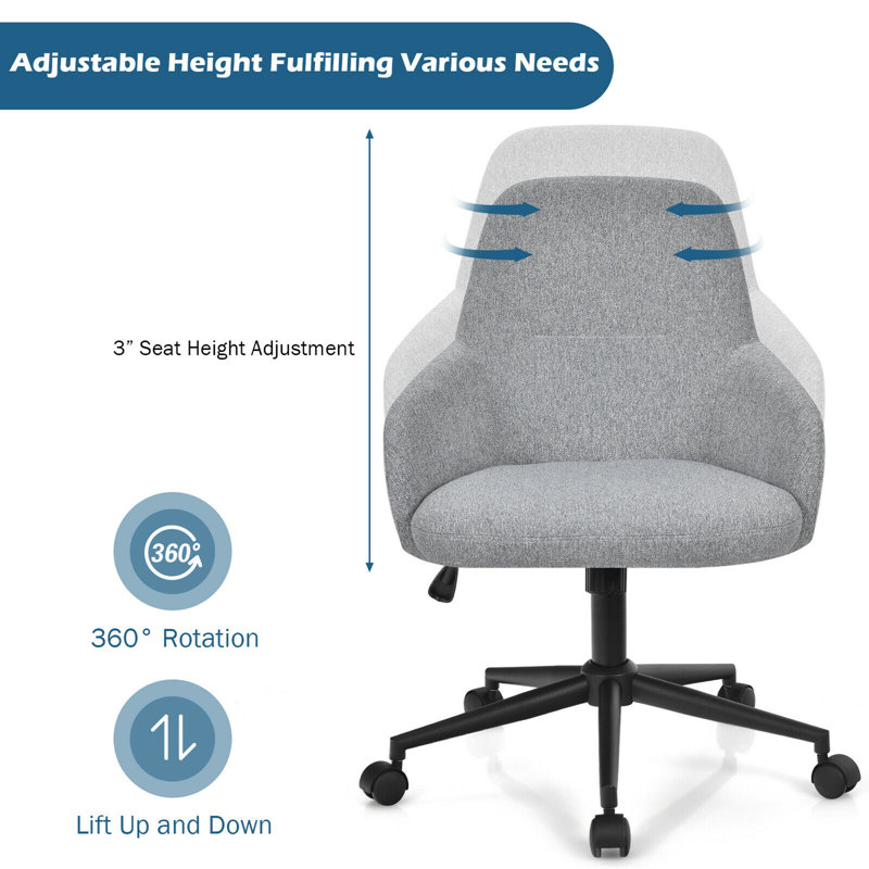 Tolono Linen Task Chair