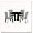 Round Dining Table for 4 Person