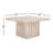 Pristina Tall Square Marble Accent Table-110742261-125309699