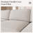 Upholstered Chenille L-Shaped Oversized Modular Sectional Sofa With Recessed Storage Armrests-1423297505