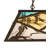 Rustic Lodge 6 - Light Antique Copper Pool Table Lights Pendant