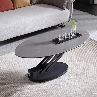 Modern Simple Lift Rock Slab Tea Table