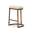 Royce Upholstered Bar Stool with Solid Wood Frame