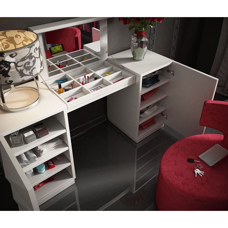 Kirkwood Vanity, White Matte