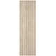 Auckland Striped Handmade Gray / Natural Area Rug