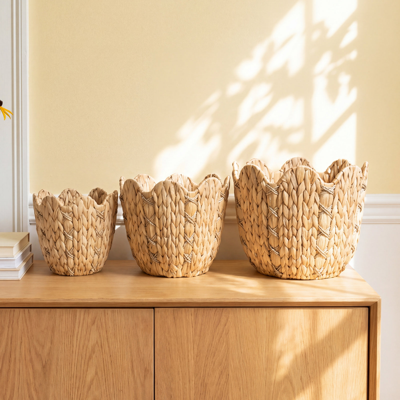 Handwoven Storage Bin Set