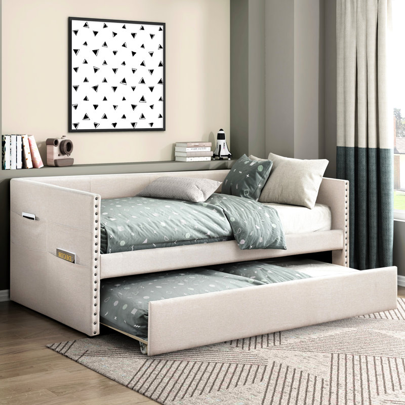 Lit de jour Modern, Beige