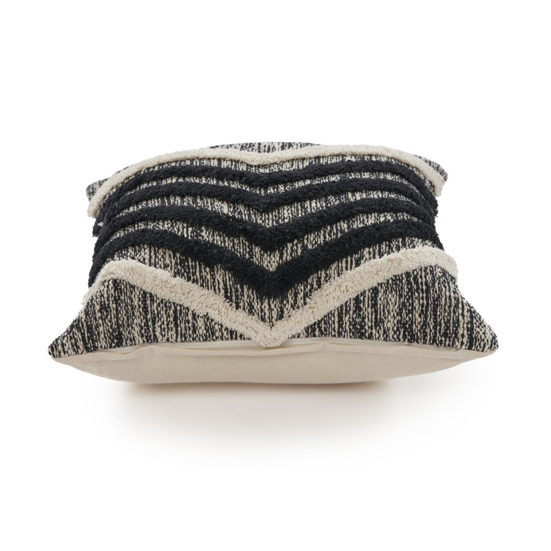 Square_Ox Bay Hand Woven Distressed Cotton Pillow Cover