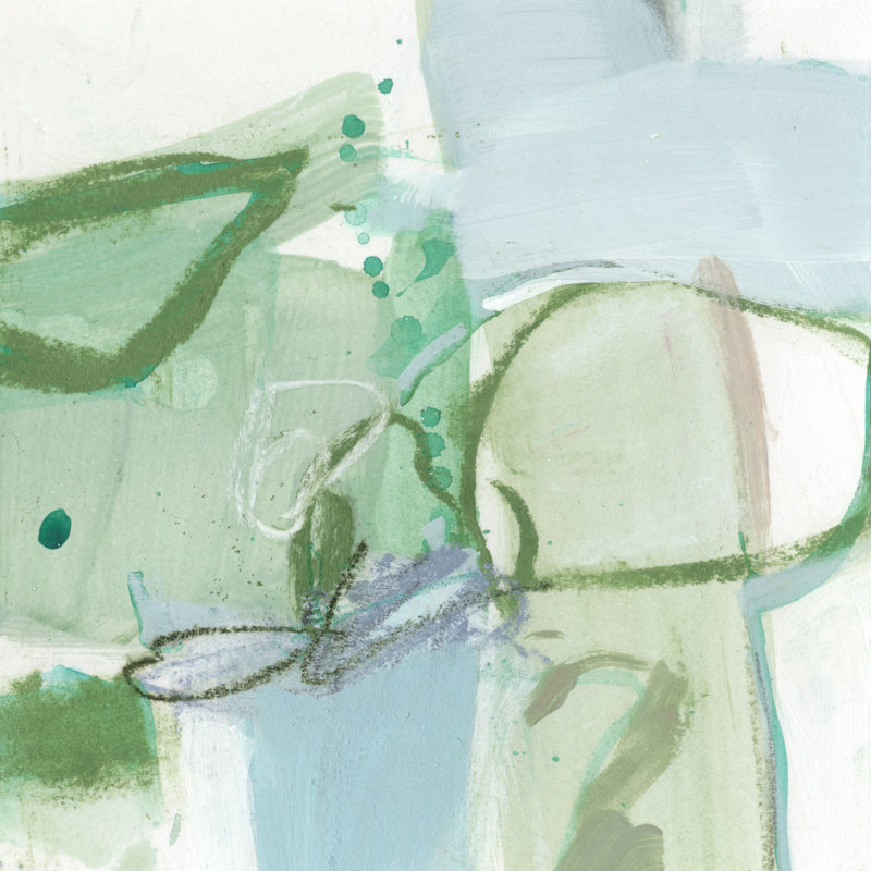 " Olive I ", 12" H x 12" W x 1.25" D