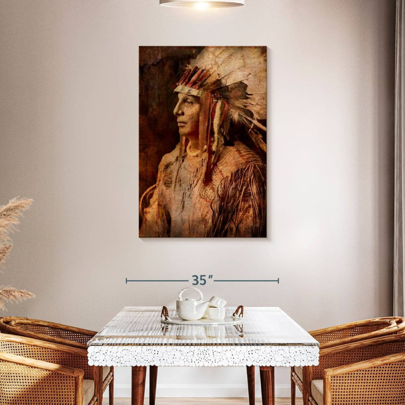 Arikara Warrior, 45" H x 30" W
