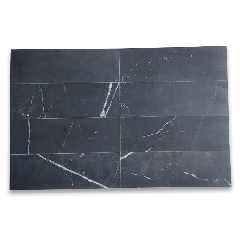 Carreau de mur et de sol aspect marbre 4 po x 12 po
