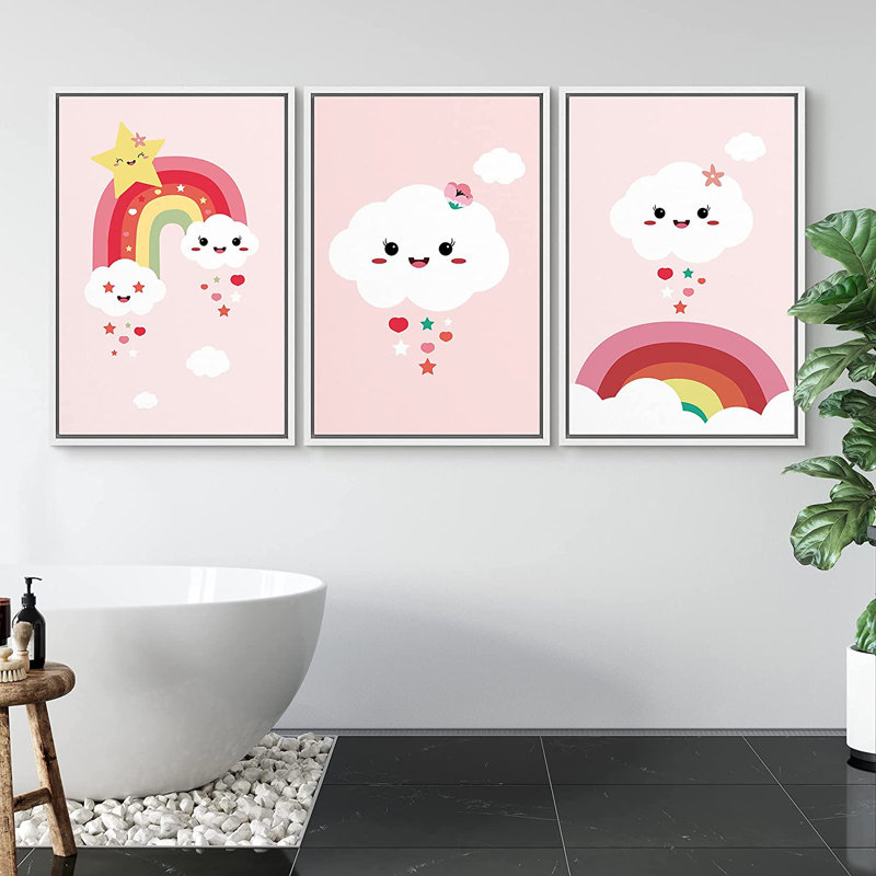 3 - Pieces, 24" H x 48" W x 1.5" D