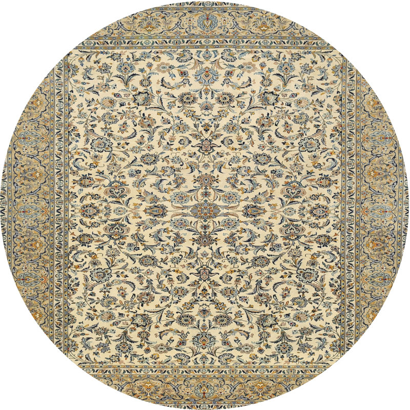 Paisley Indoor Rug, Round 3'