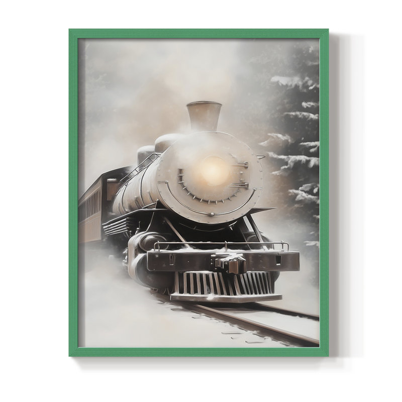 "Art des Fêtes de Noël - Série 2-CDXI", Vert, H 15 po x l 12 po